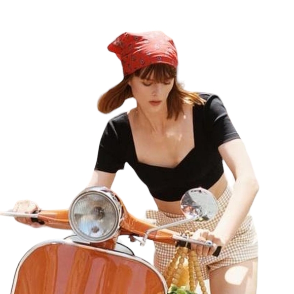 NWT | Zara Women's Open Back Crop Top | Size M - Picture 1 of 6